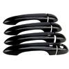 Glossy Black ABS Smart Door Handle Cover Trim Compatible for Maserati Ghibli Sedan 2014-2023