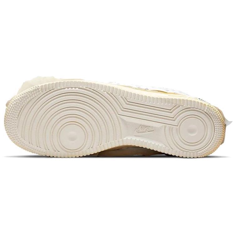 Nike Мужские кроссовки Air Force 1 07 LV8 Timeless Classic, Keep Em Fresh White Pale-Ivory Vast-Grey DJ4630-100