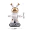 Novel Space Rabbit Glasses Holder Stand Glasses Retainers Resin Animal Figurines Eyeglass Bracket Great Gift for Friend
