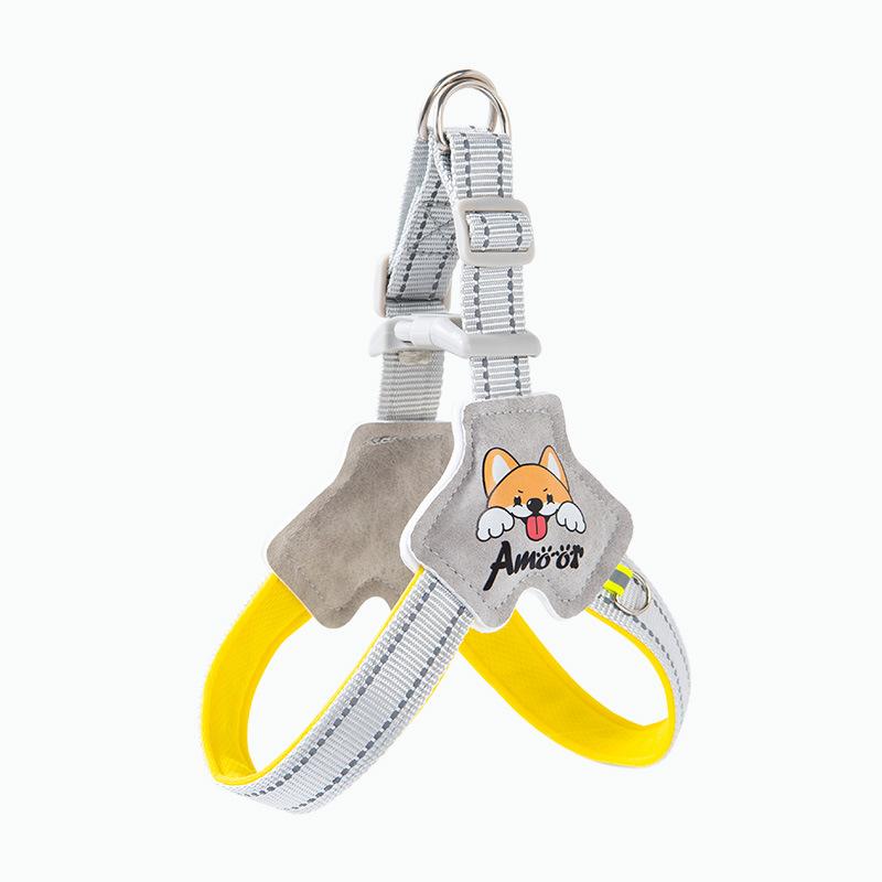 Dog harness leash vest-style harness anti-pull supplies for medium-sized dogs, Corgis, Shiba Inus, small dogs, pets