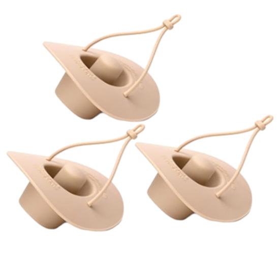 Винные пробки в виде ковбойской шляпы, силиконовые пробки для бутылок, герметичные, многоразовые, подходят для стандартных бутылок шампанского