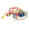 Silicone Baby Pull String Toy Interactive Fine Motor Skill Development Teething Sensory Toy