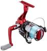 Рыболовная катушка Osaka Fishing Gear Night Spin 3 2500 NSP32500KR, которая светится при вращении (ОГК) Черный Красный