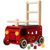 Toy Walker Ride Fire Engine Wheelbarrow Rattle Wooden Toy Educational Toy Baby 1st Birthday Gift Boys Girls Edutē I'M &