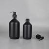 1Pcs 300/500ML Soap Dispenser Matte Black Liquid Pump Bottle  for Bathroom Supplies Hotel