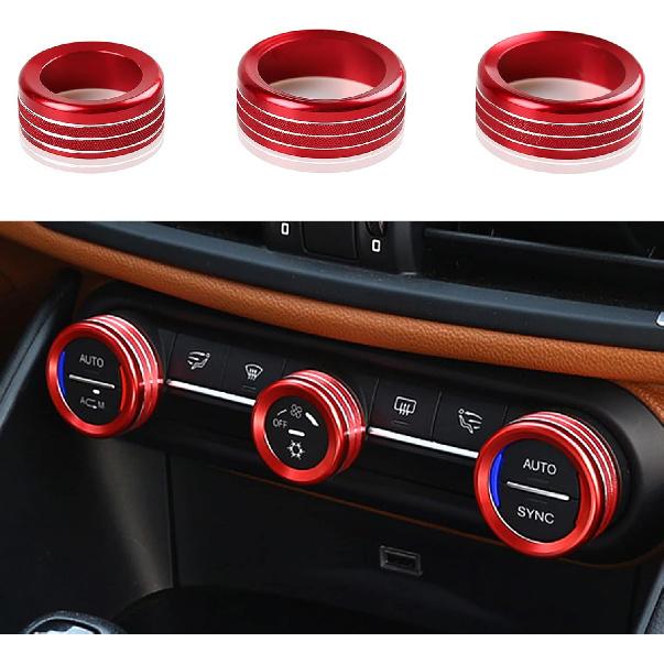 4PCS Car Inner Door Bowl Cover Trim Carbon Fiber Sticker Decal fits for Alfa Romeo Giulia Stelvio Tonale 2016 2017 2018 2024 2025 2026 Interior