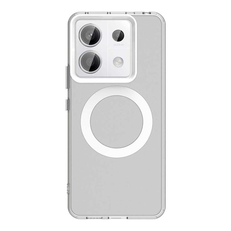 Для POCO X6 Pro Конфетный цвет Для беспроводной зарядки Magsafe Магнитный чехол Для Xiaomi Poco X6 Pro NEO Ударопрочная Мягкая обложка Funda