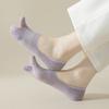 Solid Color Invisible Tabi Socks Cotton Non-slip Two Toe Socks Separate Toe Boat Socks  Sports