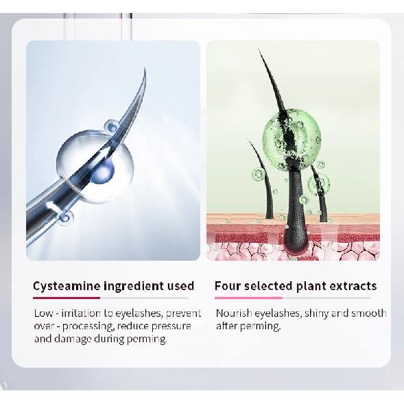 ICONSIGN Cysteamine Lift Kit 8-12 Min Plant Extract Vegan Ingredient Eensitive Skin Eyelash Brow lift Gift Beauty Makeup Sets
