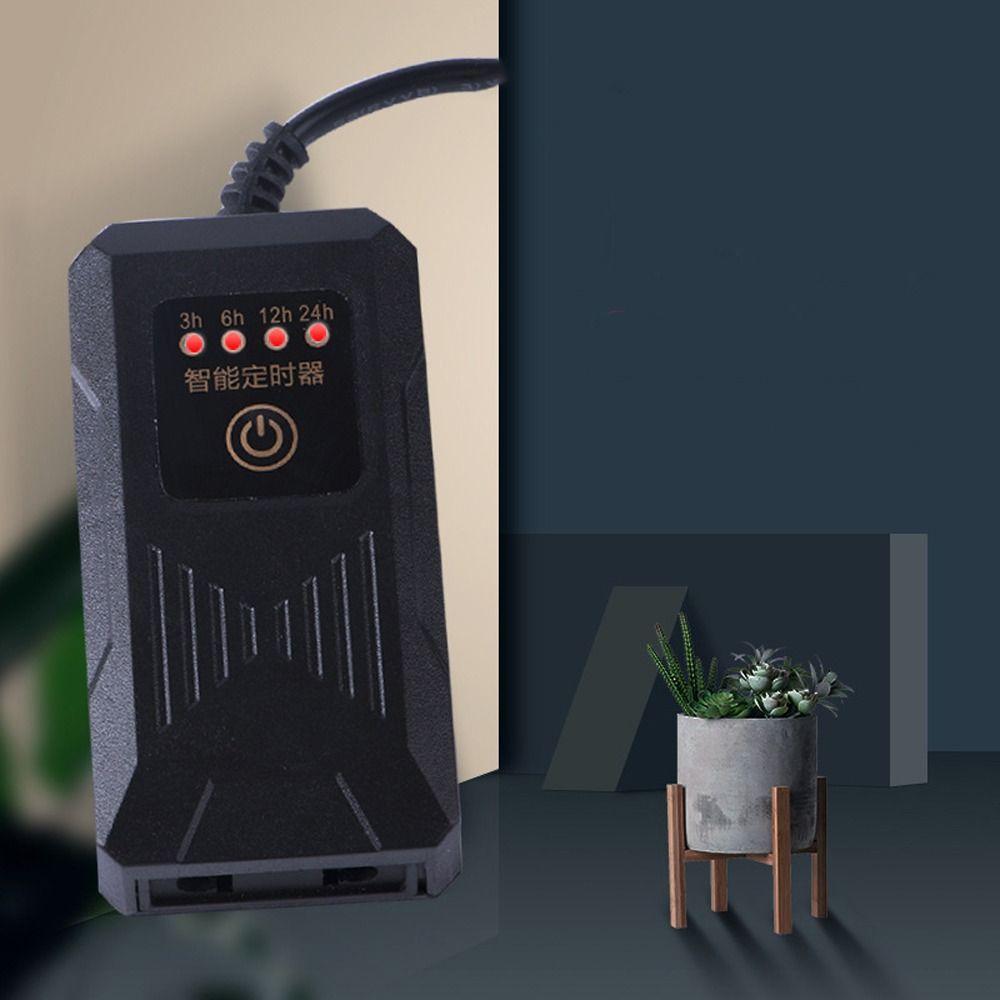 Four-speed Cycle Aquarium Timer Stable Black LED Dimmer Controller Adjustable Generator Timing Switch Aquarium Accessories