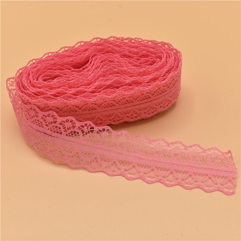 10 Yards Lace Ribbon Tape Trim Fabric DIY Embroidered Net Lace for Sewing Decoration Lace Fabric