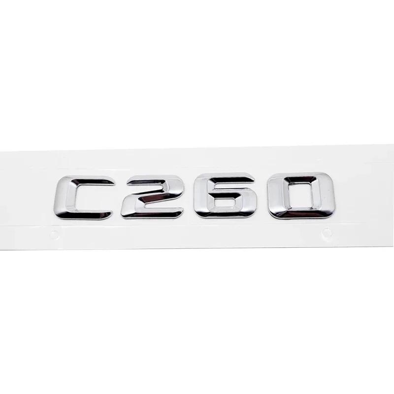 Car Body Decals Letter Stickers Rear Badge for Mercedes Benz C240 C250 C260 C280 C300 C320 C350 C400 C500 C Class AO1