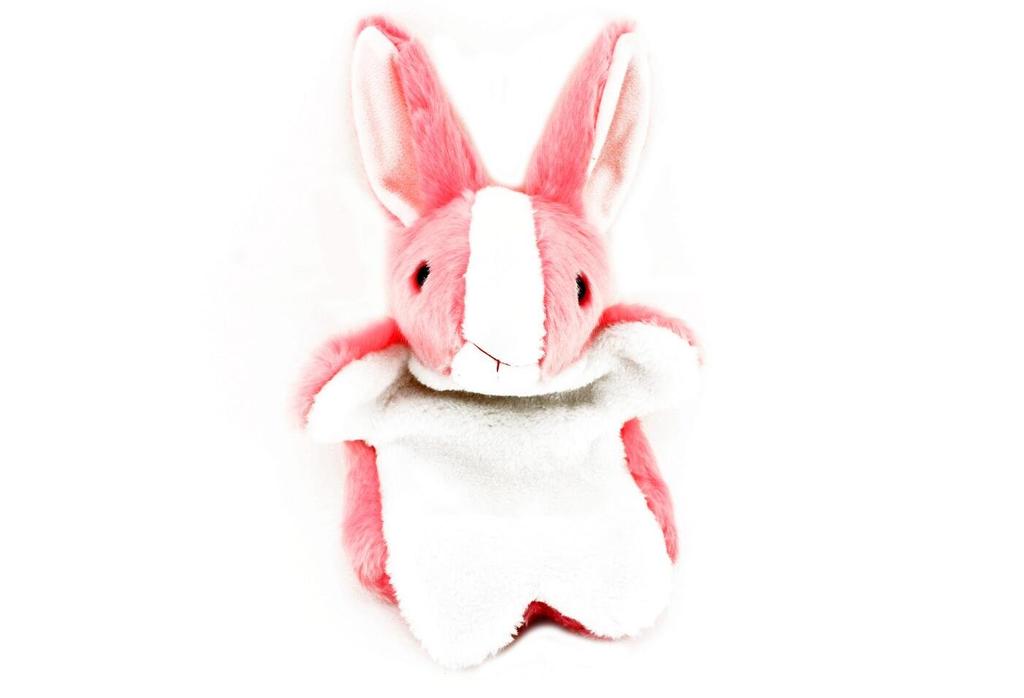 Naissant Милая розовая кукла-марионетка в виде кролика, плюшевая игрушка