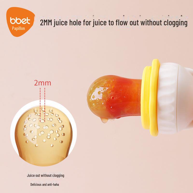 Сумка-прорезыватель для зубов с фруктами и овощами для малышей: Инструмент для пищевых добавок Molar Stick