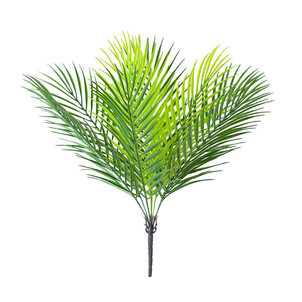 Tropical Palm Leaves Artificial Palm Tree 9 Heads Artificial Decor Flowers ARI