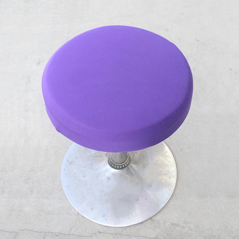 Домашний табурет, круглый чехол на стул, чехол с цветочным принтом, чехол на сиденье из спандекса, эластичный барный стул, разноцветный