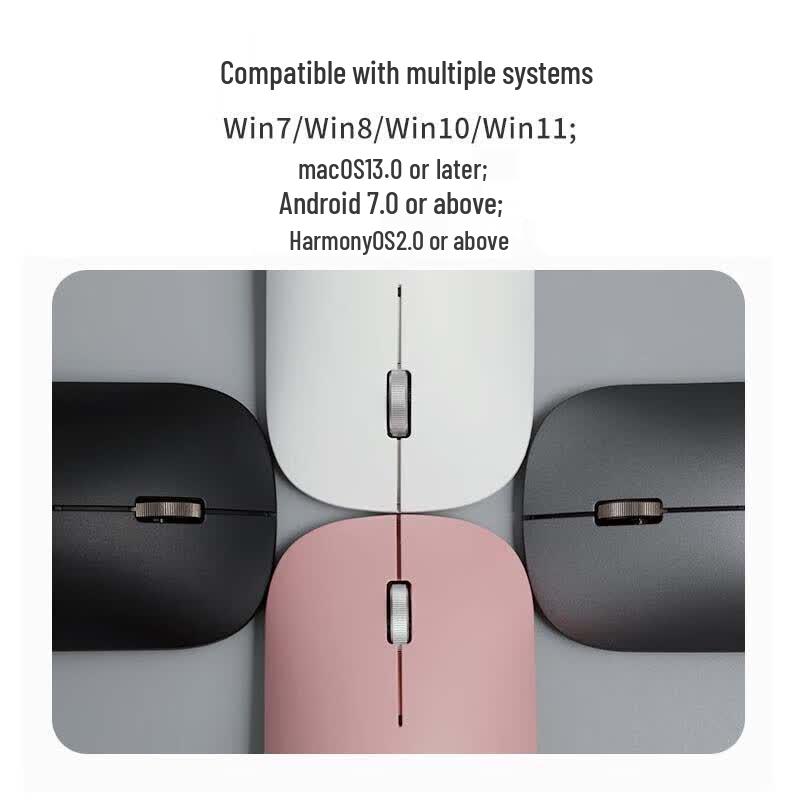 Lenovo Бесшумная беспроводная мышь с воздушной ручкой