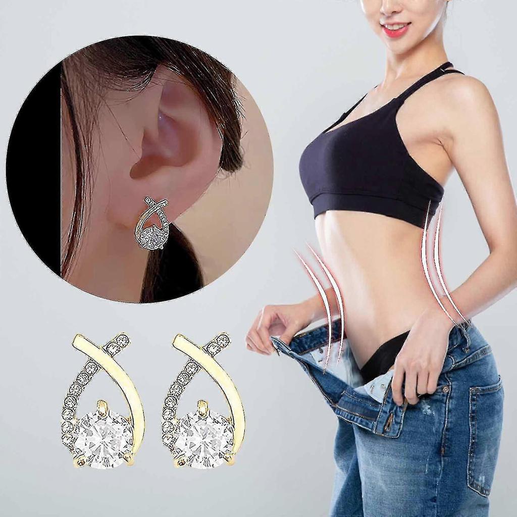 Earrings For Women Lymphatic Germanium Earrings,germanium Earrings Irregular High-end Earrings For Women