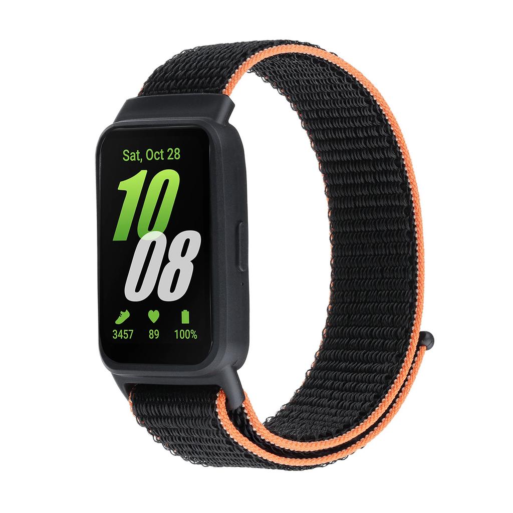 Чехол+Нейлоновый ремешок для Samsung Galaxy Fit 3 Аксессуары Дышащий Регулируемый Замена correa bracelet galaxy fit3 band