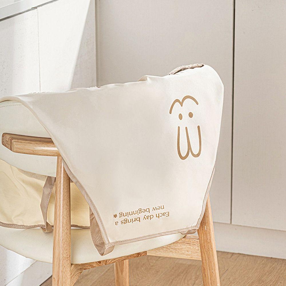 With Hand-wiping Kitchen Apron Cartoon Rabbit Kitchen Smock New Cooking Work Clothes