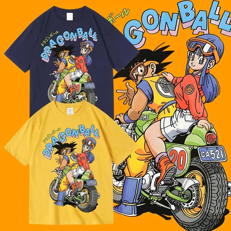 Dragon Ball Goku Anime Print Tops 2026 Summer New T-shirt Unisex Dragon Ball Sports Kids T-shirt