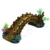 Fish Tank Aquarium Decoration Artificial Bridge Resin Landscape Decoration Bridge Accessories Ornament Cave Aquatic Pet Fish