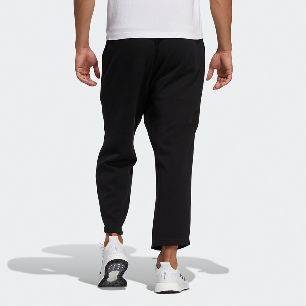 adidas Вязаные тренировочные брюки серии Wujie, мужские брюки, черные GP0886