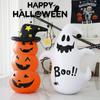 Halloween Inflatables White Ghost Scary Stacked Inflatable Pumpkins Horror Festival Theme Outdoor Courtyard Haunted House Prop