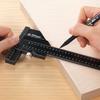 Woodraphic Professional Dual Function Vernier Caliper, Small, for Measuring and Marking with Two Aluminum and Steel Framing Tools