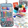 130pcs/set Weaving Accessories Knitting Crochet Hook Set DIY Sewing Tool  Women