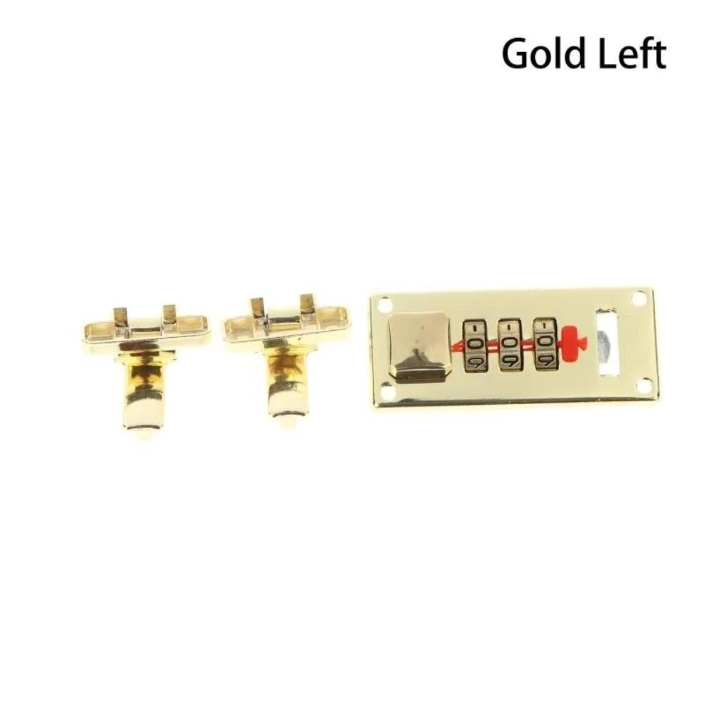 Keyless Luggage Lock 65 X 29mm Fixed Lock Home Hardware Accessories Combination Lock Jewelry Box