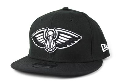 9FIFTY Snapback Cap NBA Western Conference New Orleans Pelicans Black White
