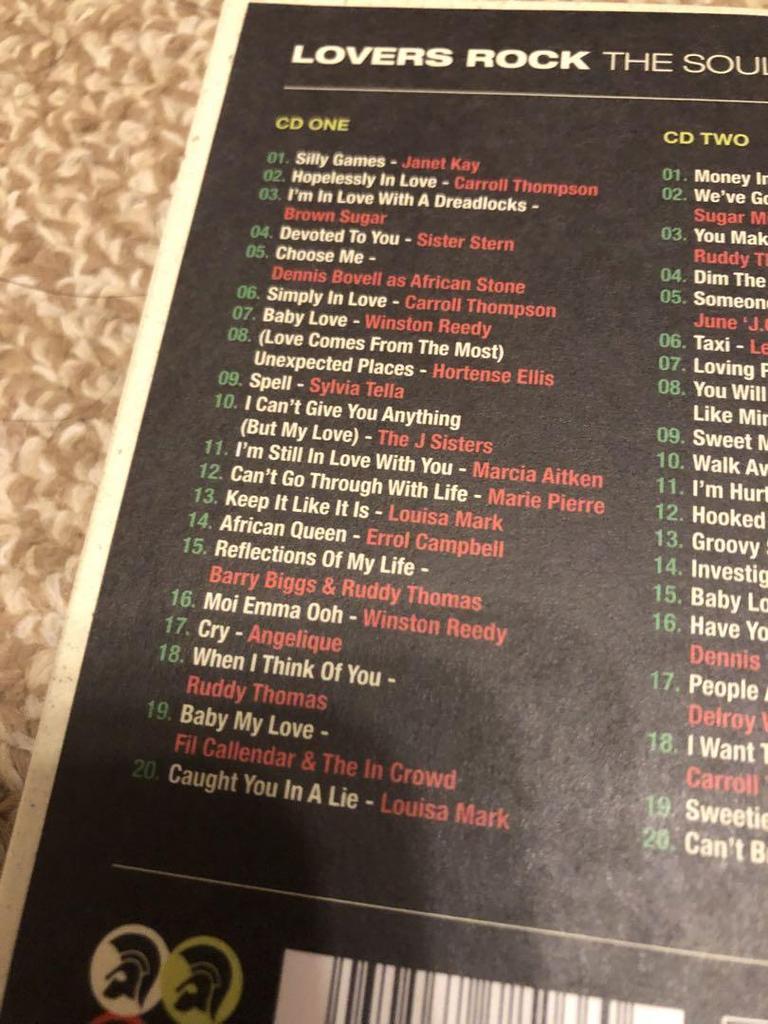 [USED] LOVERS ROCK TROJAN 3CD