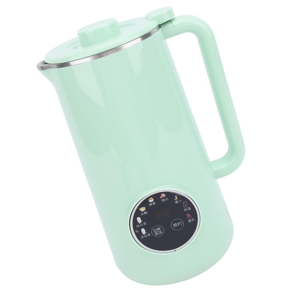 Машина для приготовления орехового молока 800 мл из нержавеющей стали Многофункциональная автоматическая машина для приготовления соевого молока с блендером