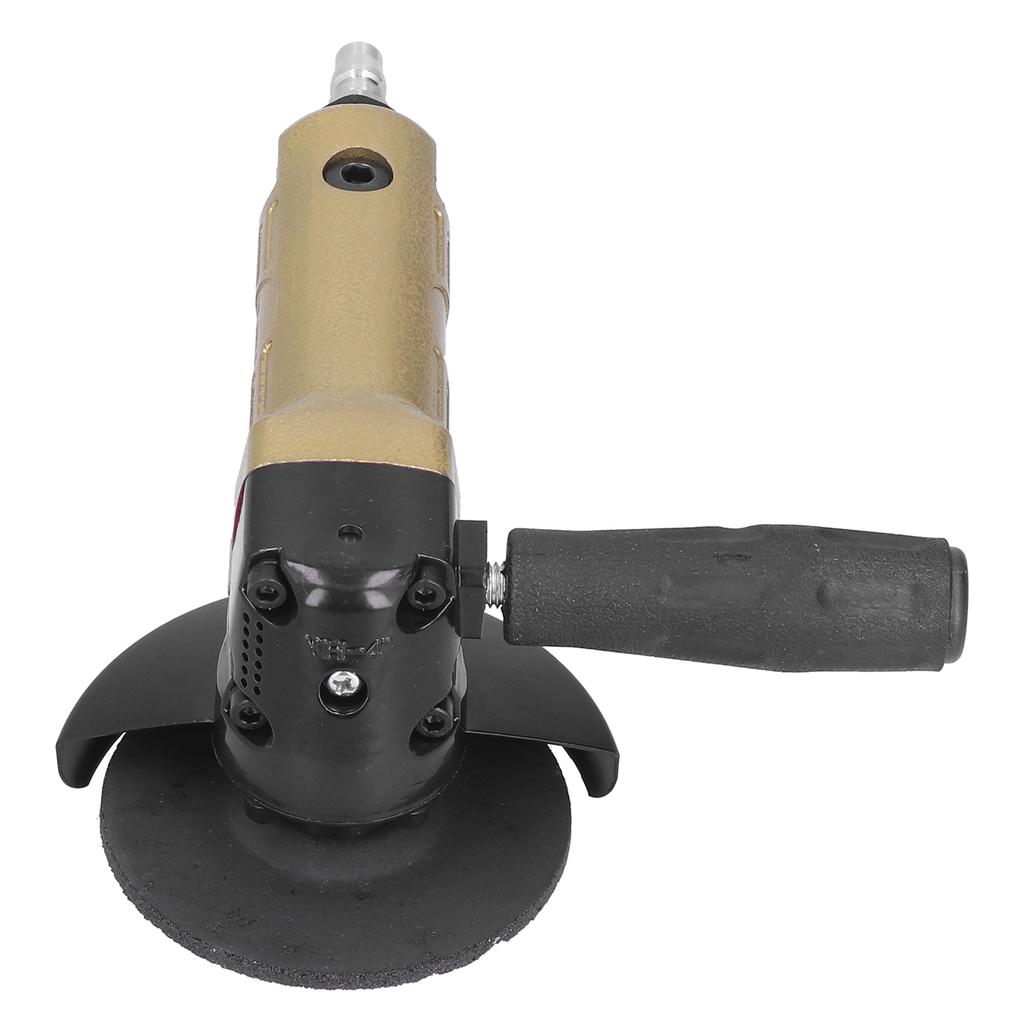 4in Air Angle Grinder Portable Pneumatic Cutting Machine 1 4in Intake Connector 11000rpm KP‑631