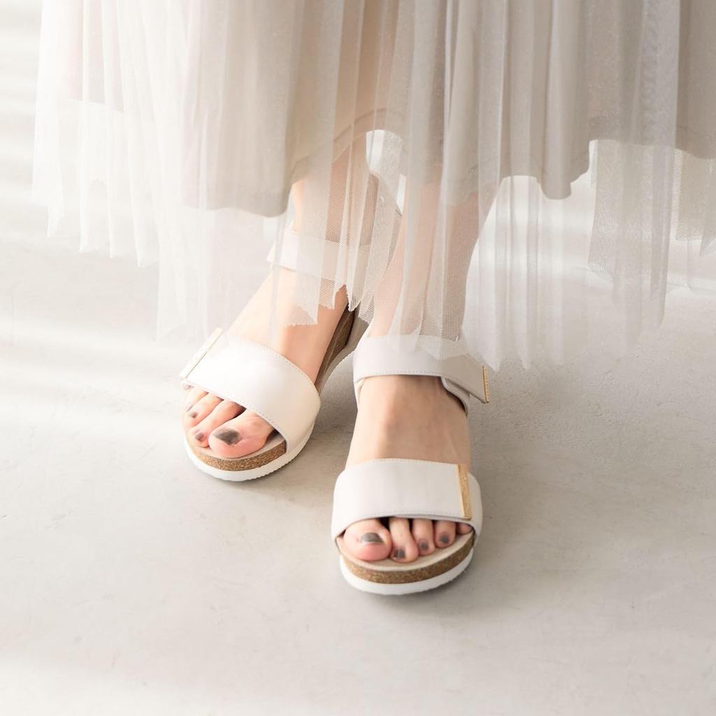 Части спорт Слоновая кость 240 ХИМИКО/Himiko/Металлические сандалии/651203