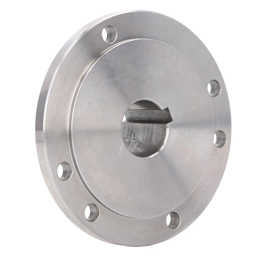 Фланец для соединения патрона токарного станка 125 мм из стали с высоким содержанием марганца для K11?125 К12?125 К72?125 30мм