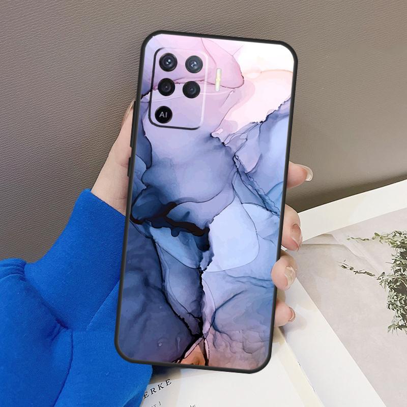 Пляжный Пастельный Абстрактный Чехол Для Oppo A76 A16 A96 A17 A18 A60 A80 A40 A38 A58 A78 A98 A94 A74 A54 A15 A57 A77 A5 Pro