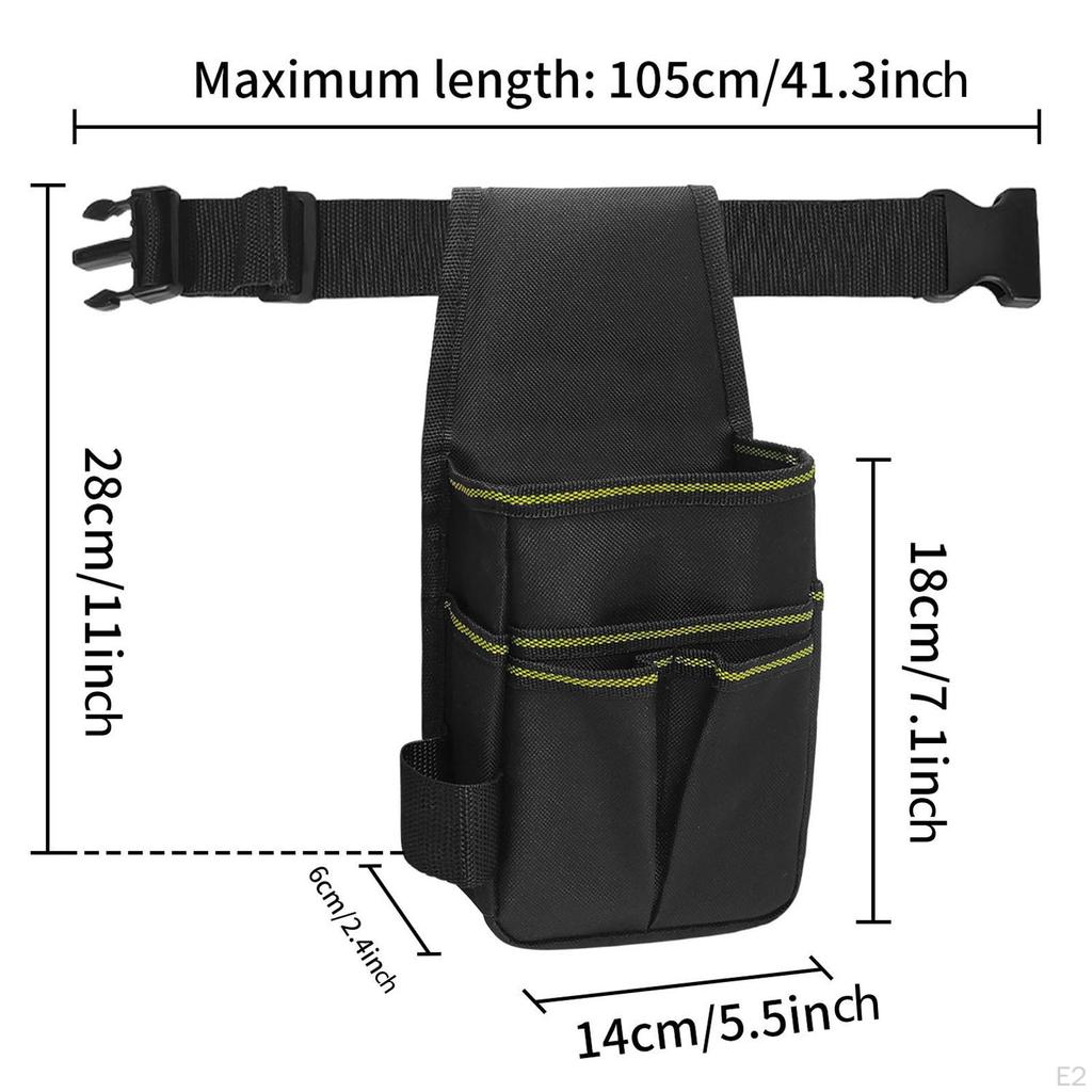 Tool Belt Bag,Portable Waist Bag,Repairing Bag,Storage Pouch Storage Bag Utility