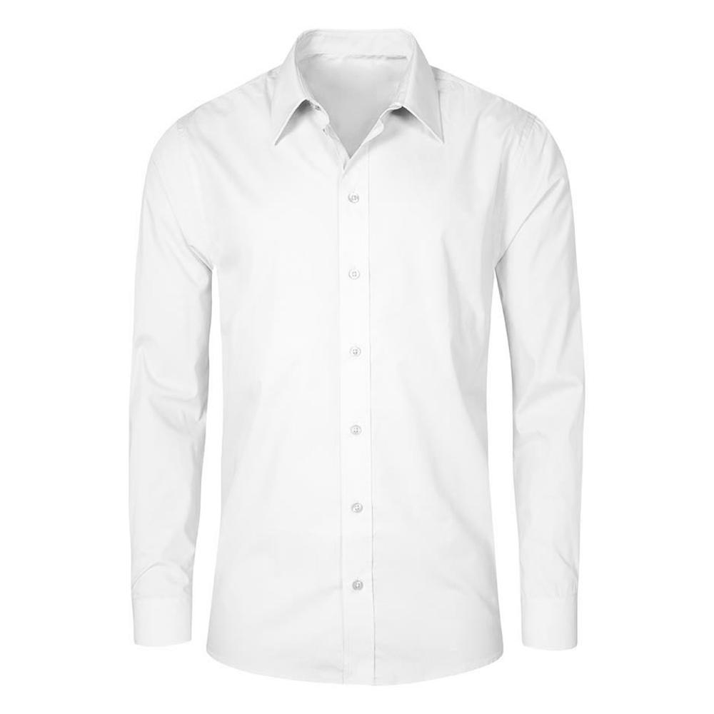 Promodoro Mens Poplin Long-Sleeved Business Shirt