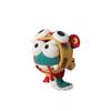 Zodiac Year Snake Mascot Plush Toy Cute Cartoon Tiger Head Pendant Chain Key