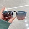 1 Piece Polarized Clip On Sunglasses Men Women Flip Up Clip On Gradient Lenses Driving Glasses Clip Eyewear Goggles