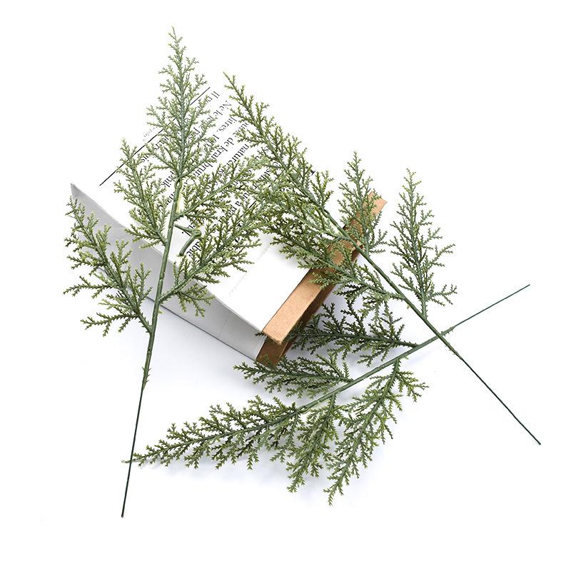 Рождественский можжевельник и ветка с хвоей - Искусственные аксессуары для сосны для декора