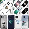 Чехол для Samsung Galaxy M55 M15 M33 M13 M23 M53 M31 M51 M14 M34 M54 M20 M30s M52 M32 с изображением серфера, надписью Surf Hang Loose Shaka