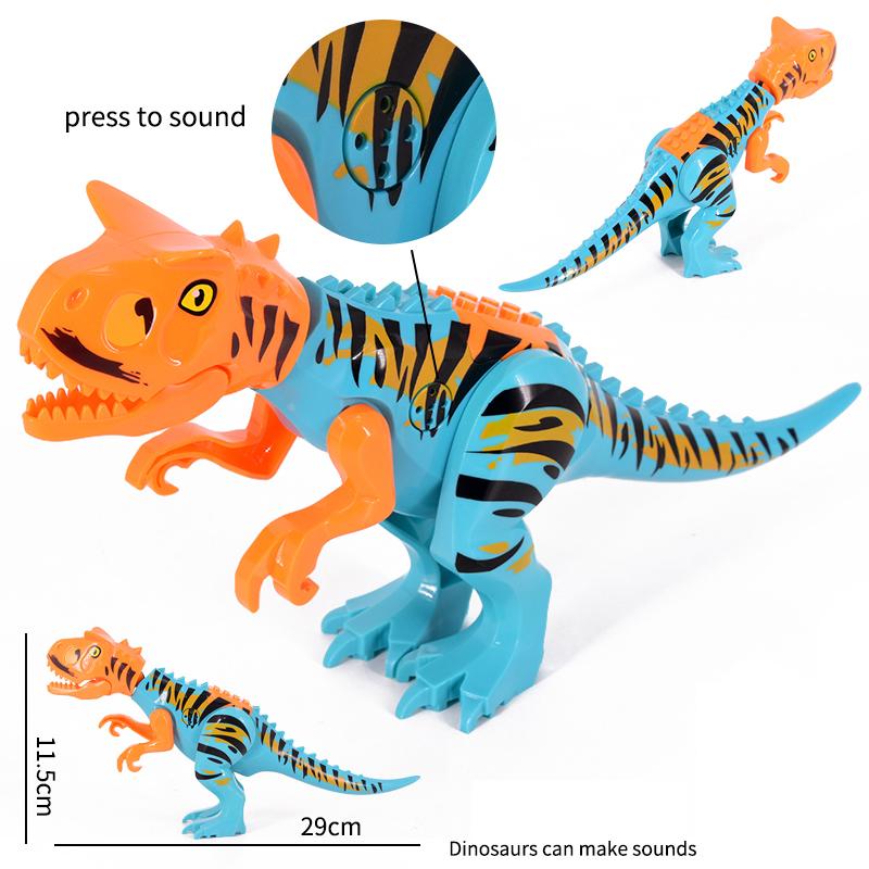 MOC Мир Динозавров Юрского Периода Брахиозавр Строительные Наборы Кубики Кирпичики Фигурки Динозавров Раптор Парк Динозавров Игрушки для детей подарки