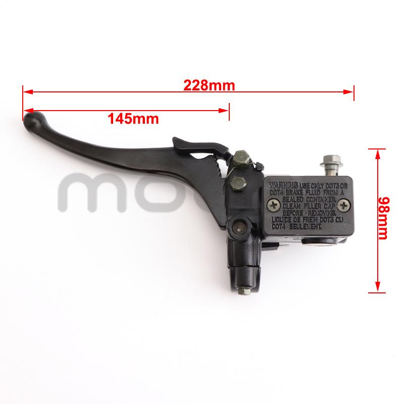 ATV Upper Brake Pump Hydraulic Clutch Pump with Handle Parking Lock For 110cc-250cc GY6 Quad Dirt Bike Motorcycle Accessories