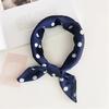 Fashion Women Printing Square Scarf Elegant Square Silk Satin Scarf Head Neck Hair Tie Band EMA
