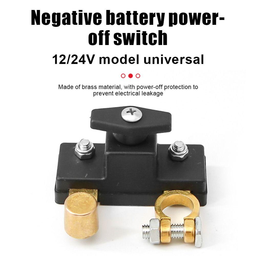 Auto Accessories Battery Cut Off Switch Copper Aluminum Alloy Power Shut Off Switch