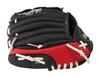 Rawlings Бейсбольная перчатка JPL91 для тренировок детей (9-дюймовый / Малыш) Мяч, для правши, Алый/Черный