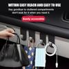 BLALION Car Passenger Glove Box Hook Double Hook Purse Bag Hanger Hidden Storage Hook Universal Large Load-Bearing Hanging Hook